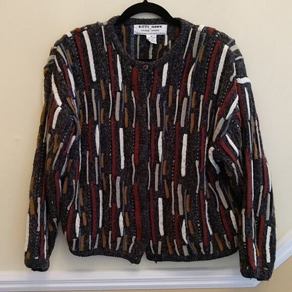 Kitty Hawk Cardigan by Vivian Wang size Medium - Picture 1 of 6